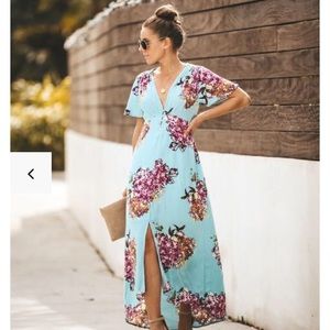 NWT VICI hydrangea dress!!!💞👗